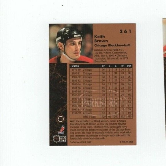 Vintage Chicago Blackhawks NHL Pro Set NHLPA 1992 Hockey Trading Cards - Picture 3 of 10